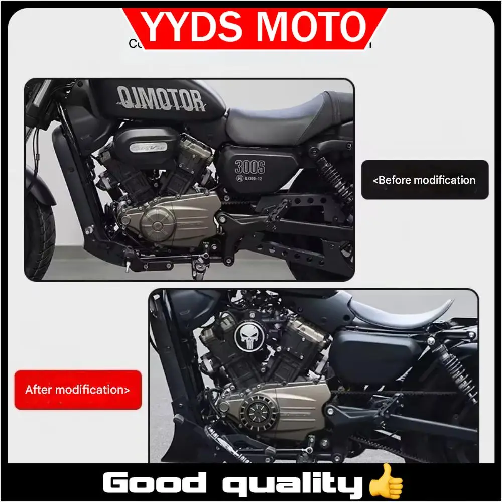 For QJMOTOR 300SRV SRV300 modified electromagnetic cylinder cover retro decorative cover CNC aluminum alloy side cover
For QJMOTOR 300SRV SRV300 modified electromagnetic cylinder cover retro decorative cover CNC aluminum alloy side cover