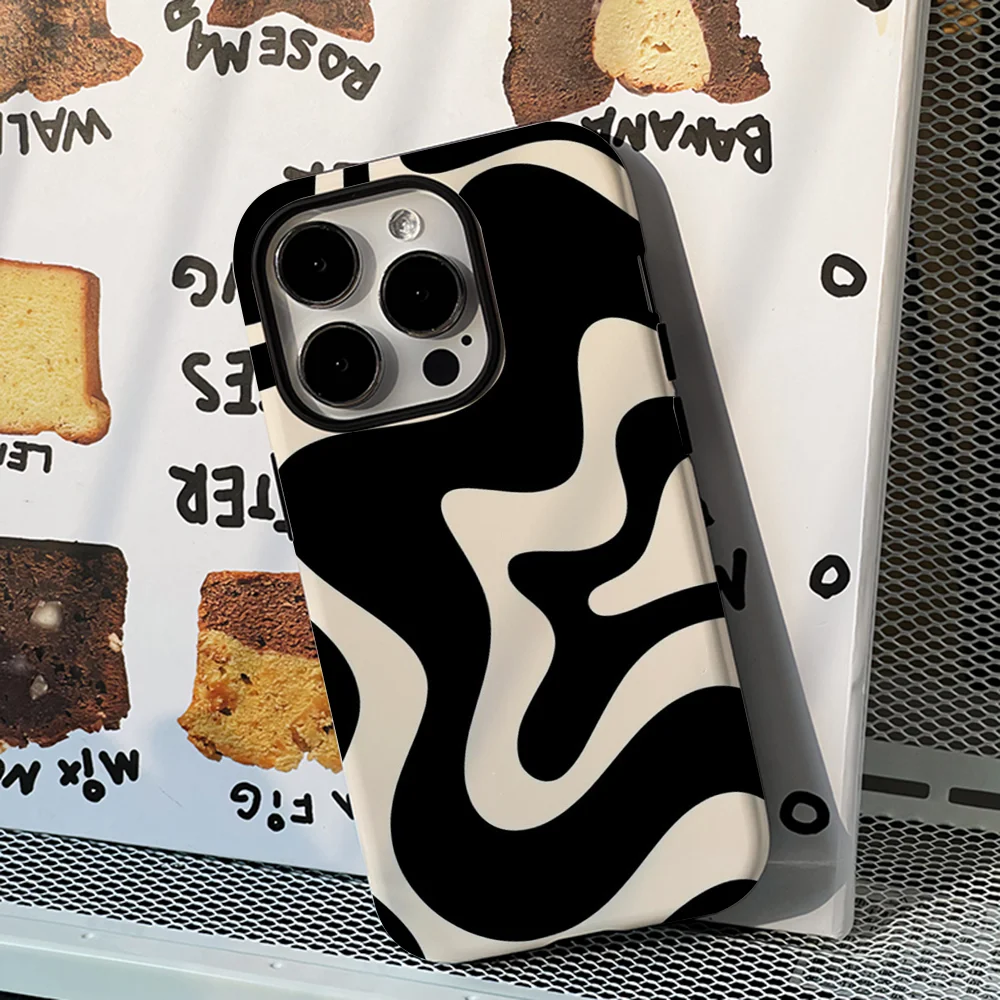 Ретро жидкий вихревой абстрактный узор в черном и миндалевидном кремовом чехле для телефона с пленочным корпусом для IPhone 16, 15, 14, 13, 12, 11 Pro Max Plus
Ретро жидкий вихревой абстрактный узор в черном и миндалевидном кремовом чехле для телефона с пленочным корпусом для IPhone 16, 15, 14, 13, 12, 11 Pro Max Plus