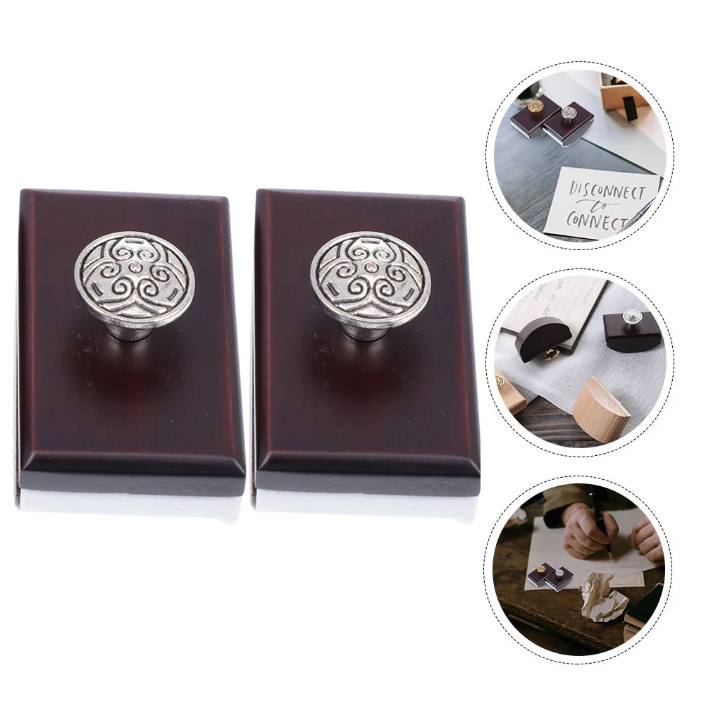 2 Pcs Quick Drying Pen Tool Writing Accessory Blotter Joystick Wooden Ink Ink-absorbent Tools Desk Rocker Quick-drying
2 Pcs Quick Drying Pen Tool Writing Accessory Blotter Joystick Wooden Ink Ink-absorbent Tools Desk Rocker Quick-drying