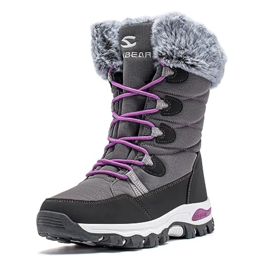 HOBIBEAR Winter Sw Boots Waterproof Outdoor Warm Faux Fur Lined Shoes
HOBIBEAR Winter Sw Boots Waterproof Outdoor Warm Faux Fur Lined Shoes