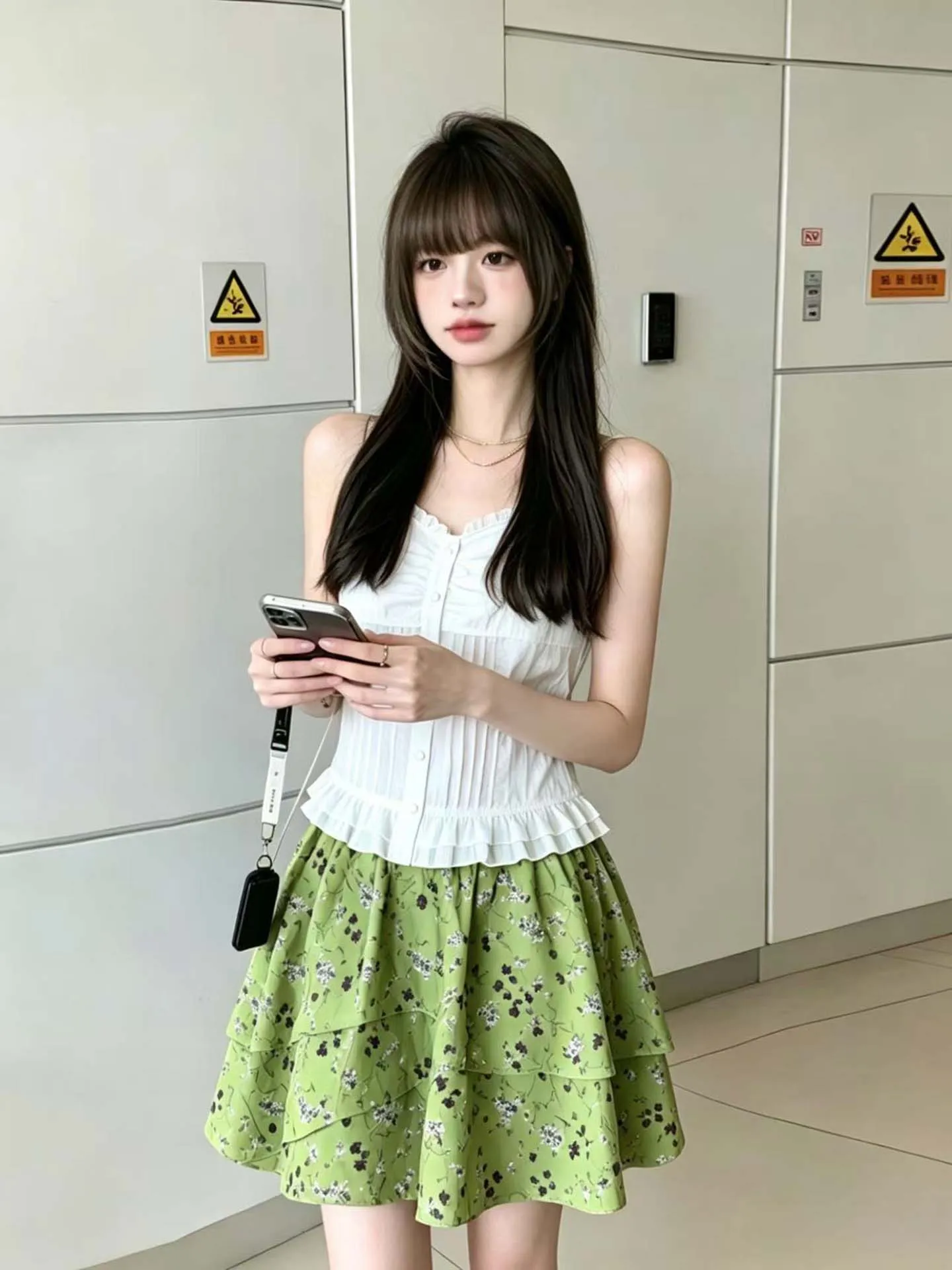 Summer New Women's Lace Trim Top Bottoms Set High Waist Asymmetrical Floral Print Skirt Two-Piece Suit Fashionable Slimming
Summer New Women's Lace Trim Top Bottoms Set High Waist Asymmetrical Floral Print Skirt Two-Piece Suit Fashionable Slimming