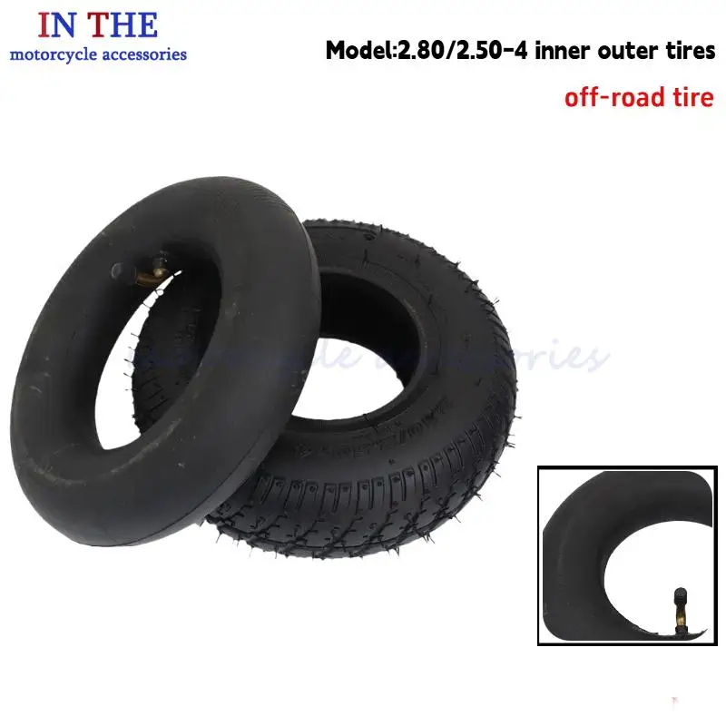 2.80/2.50-4 Tire Inner Tube for Electric Scooter ATV Elderly Mobility Scooter 2.80*2.50-4 Tyre Accessory
2.80/2.50-4 Tire Inner Tube for Electric Scooter ATV Elderly Mobility Scooter 2.80*2.50-4 Tyre Accessory