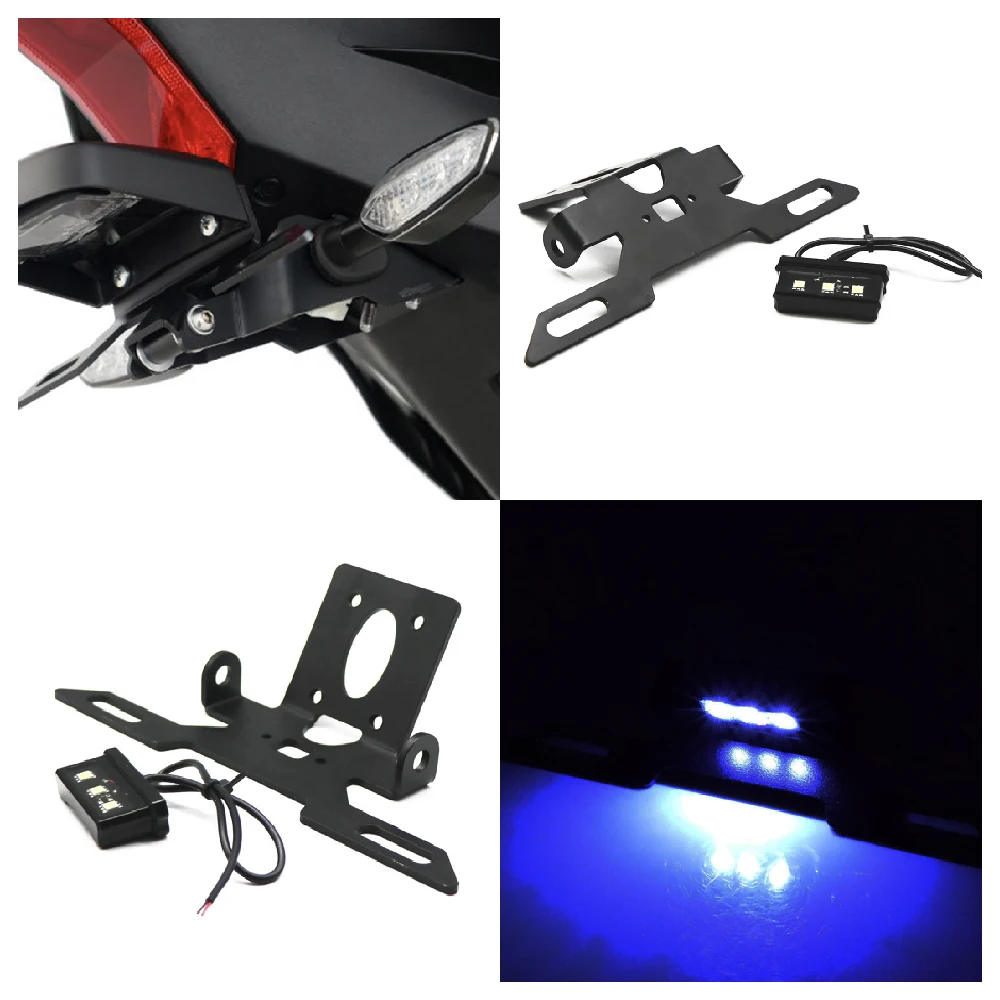 Fits for Yamaha YZF R6 ABS YZFR6 YZF-R6 2017-2023 Motorcycle LED License Plate Holder Tail Eliminator Fender Replacement Bracket
Fits for Yamaha YZF R6 ABS YZFR6 YZF-R6 2017-2023 Motorcycle LED License Plate Holder Tail Eliminator Fender Replacement Bracket
