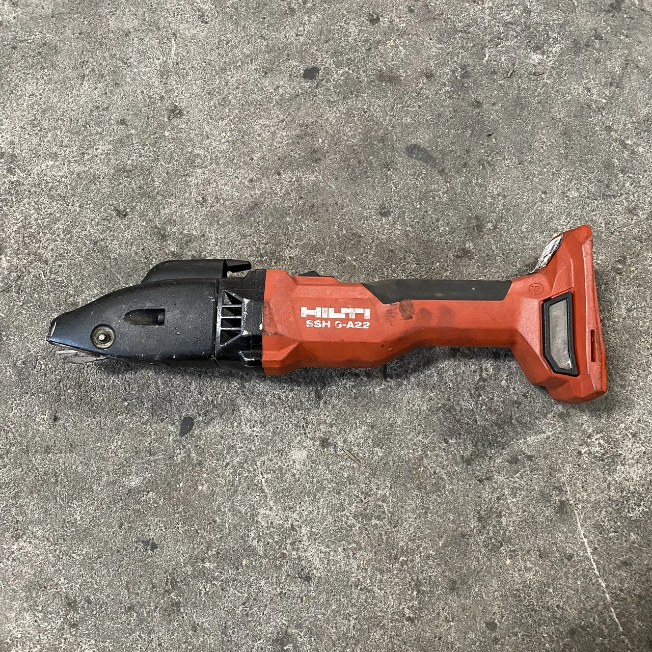 HILTI SSH 6-A22 Brushless Lithium Battery Sheet Metal Scissors Second hand Body Only
HILTI SSH 6-A22 Brushless Lithium Battery Sheet Metal Scissors Second hand Body Only