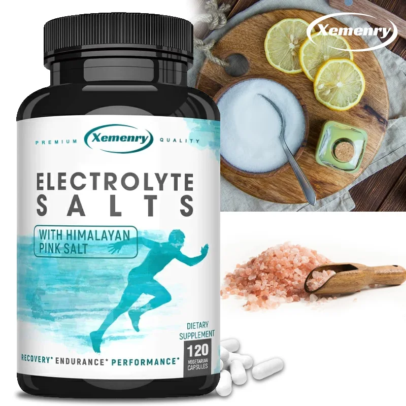 Electrolyte Capsules - Replenish Energy, Muscle Growth & Recovery, Improve Endurance & Athletic Performance, Boosts Energy
Electrolyte Capsules - Replenish Energy, Muscle Growth & Recovery, Improve Endurance & Athletic Performance, Boosts Energy