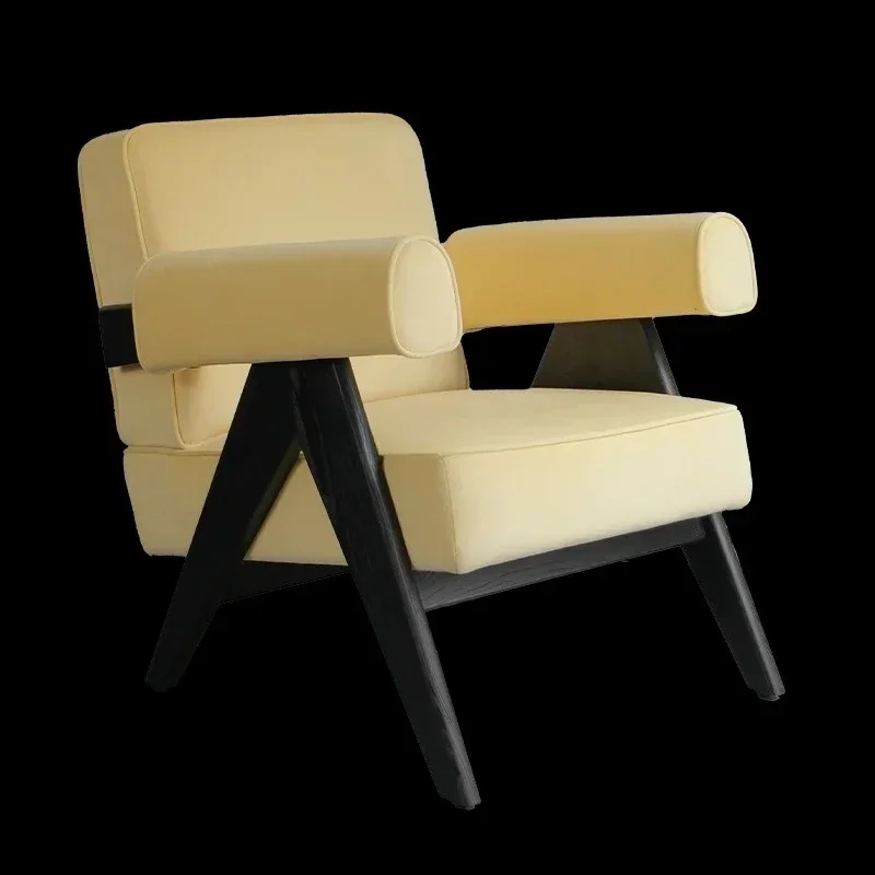 Medieval leisure chair retro single sofa armchair Nordic designer
Medieval leisure chair retro single sofa armchair Nordic designer
