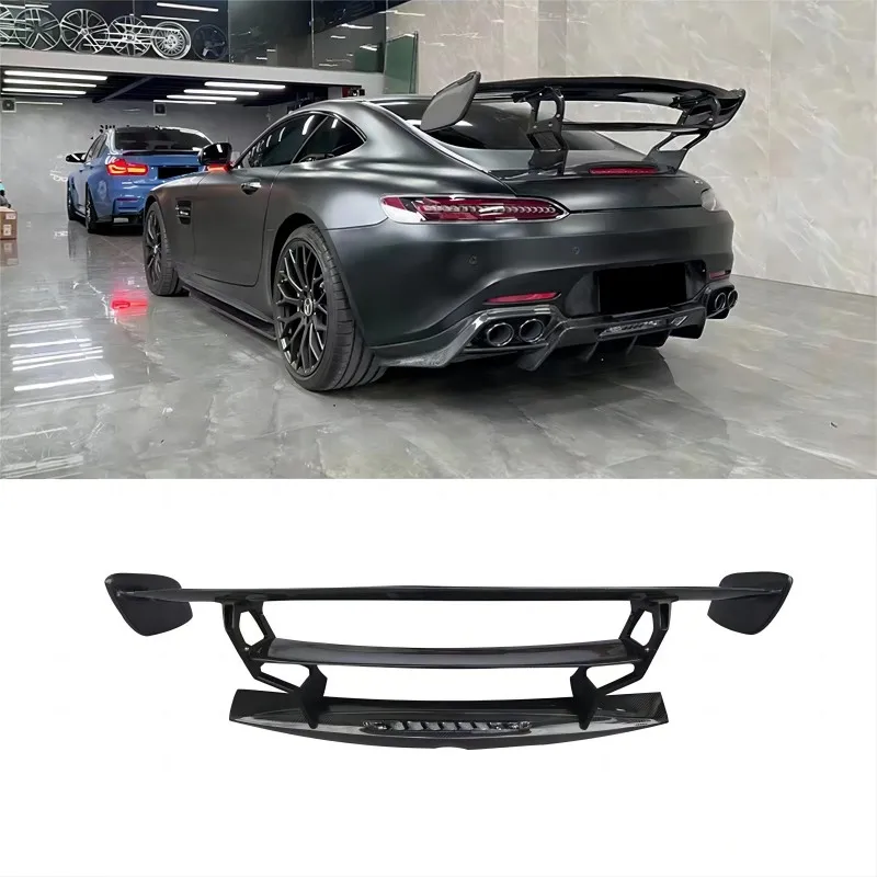 For Benz AMG GT GTS GTC 2 Door 2015-2022 High Quality Real Dry Carbon Fiber Wing Trunk Spoiler BS Style
For Benz AMG GT GTS GTC 2 Door 2015-2022 High Quality Real Dry Carbon Fiber Wing Trunk Spoiler BS Style