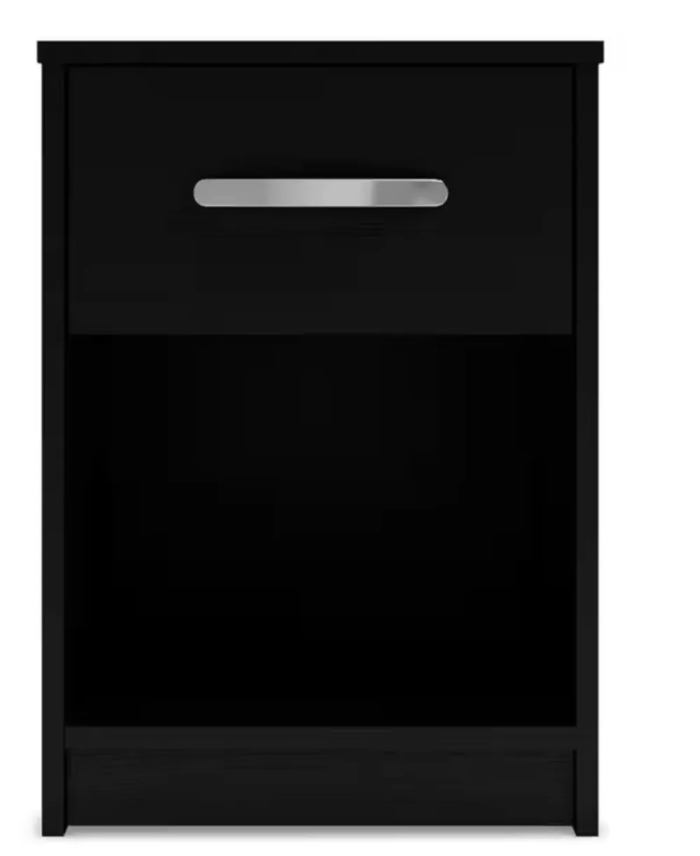 Finch Black 1 Drawer 19.63 in. W Nightstands 
Finch Black 1 Drawer 19.63 in. W Nightstands