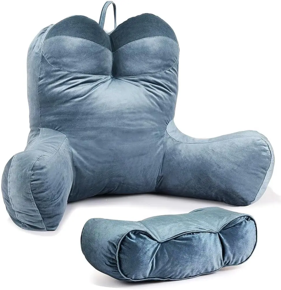 Bed Reading Pillow Back Support,Back Rest With Arms For Sitting In Couch Shredded Memory Foam,Support Chair With Leg Pillow And
Bed Reading Pillow Back Support,Back Rest With Arms For Sitting In Couch Shredded Memory Foam,Support Chair With Leg Pillow And