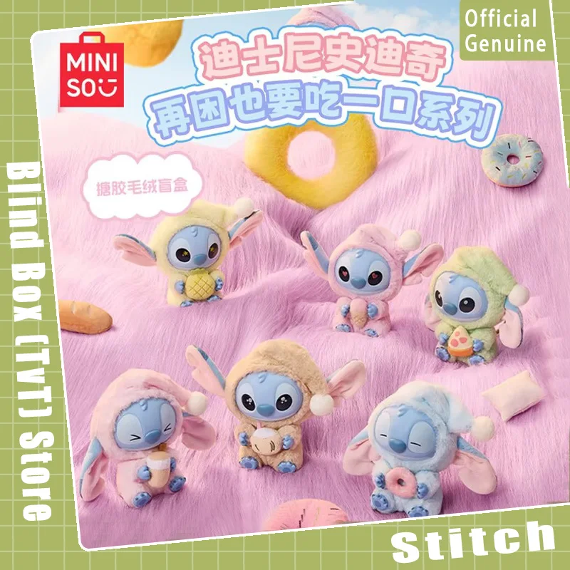 New Genuine Stitch Eat Something Before Sleep Series Plush Blind Box Vinyl Toy Kawaii Doll Surprise Box Pendant Girl Gift
New Genuine Stitch Eat Something Before Sleep Series Plush Blind Box Vinyl Toy Kawaii Doll Surprise Box Pendant Girl Gift