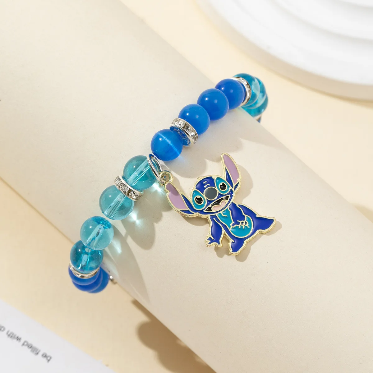 Disney Bracelet Anime Stitch Elastic Beaded Bracelet Couple Models Hundred Hand Jewelry Girl Gift
Disney Bracelet Anime Stitch Elastic Beaded Bracelet Couple Models Hundred Hand Jewelry Girl Gift