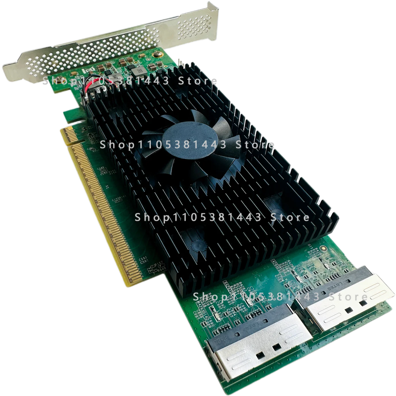 PCIe 5.0 X16 Expansion Card, To 2 Ports, Internal and External MCIO 8I Retimer U.2 NVMe Adapter
PCIe 5.0 X16 Expansion Card, To 2 Ports, Internal and External MCIO 8I Retimer U.2 NVMe Adapter