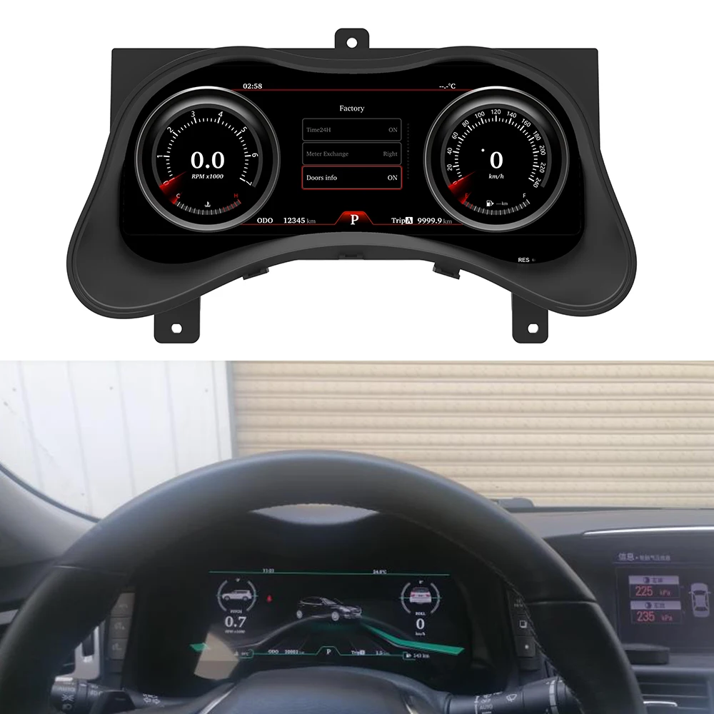 12.3" For Infiniti Q70 2013-2019 LCD Instrument Cluster Virtual Cockpit Panel Digital Dashboard Speedometers Linux System
12.3" For Infiniti Q70 2013-2019 LCD Instrument Cluster Virtual Cockpit Panel Digital Dashboard Speedometers Linux System