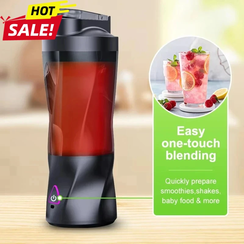 Electric Portable Juicer Fresh Fruit Mixer 700ML Multifunctional USB Rechargeable Shakes Smoothie Blender Outdoor Mixing Cup
Electric Portable Juicer Fresh Fruit Mixer 700ML Multifunctional USB Rechargeable Shakes Smoothie Blender Outdoor Mixing Cup