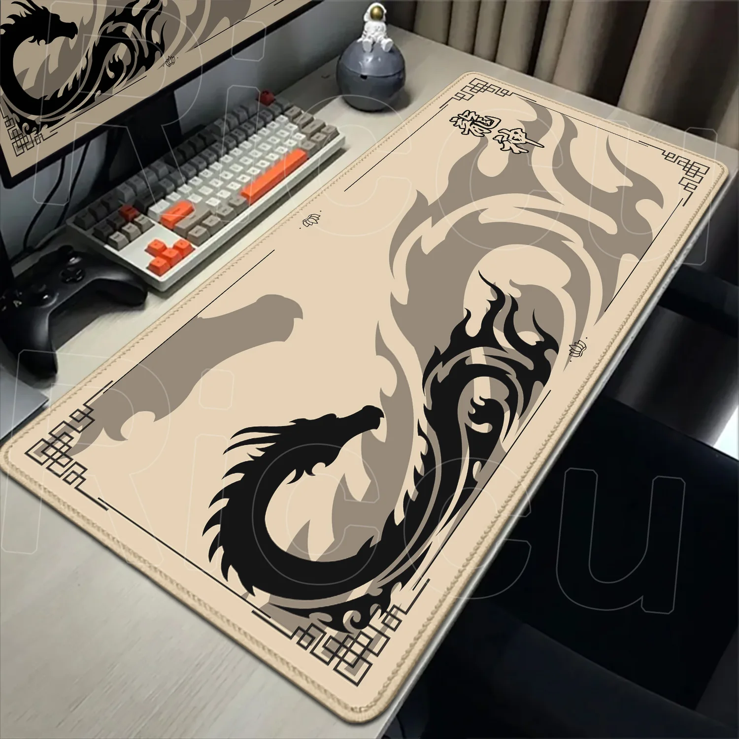 Gaming Mousepad Anime Dragon God Suture Edge Mouse Mats XXL Large Non-slip Rubber Base Mouse Pad China Table Pad Speed Mause Pad
Gaming Mousepad Anime Dragon God Suture Edge Mouse Mats XXL Large Non-slip Rubber Base Mouse Pad China Table Pad Speed Mause Pad