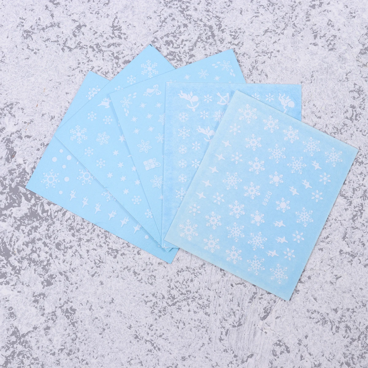 12 Pcs Snowflake Nail Stickers Christmas Designs Removable Art Decals Women DIY Holiday Decorations Nail Supplies
12 Pcs Snowflake Nail Stickers Christmas Designs Removable Art Decals Women DIY Holiday Decorations Nail Supplies