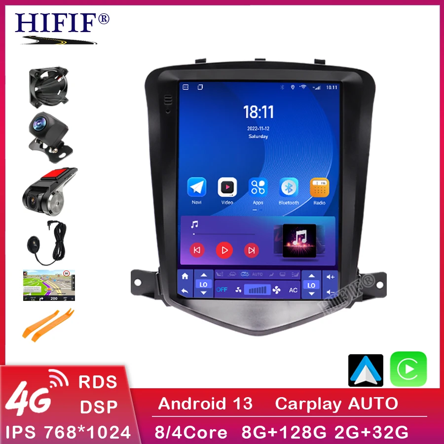 Android 13 Car Radio For Chevrolet Cruze J300 2015-2018 Multimedia Player 2Din 4G GPS Navigation Carplay Head unit 10.4"
Android 13 Car Radio For Chevrolet Cruze J300 2015-2018 Multimedia Player 2Din 4G GPS Navigation Carplay Head unit 10.4"