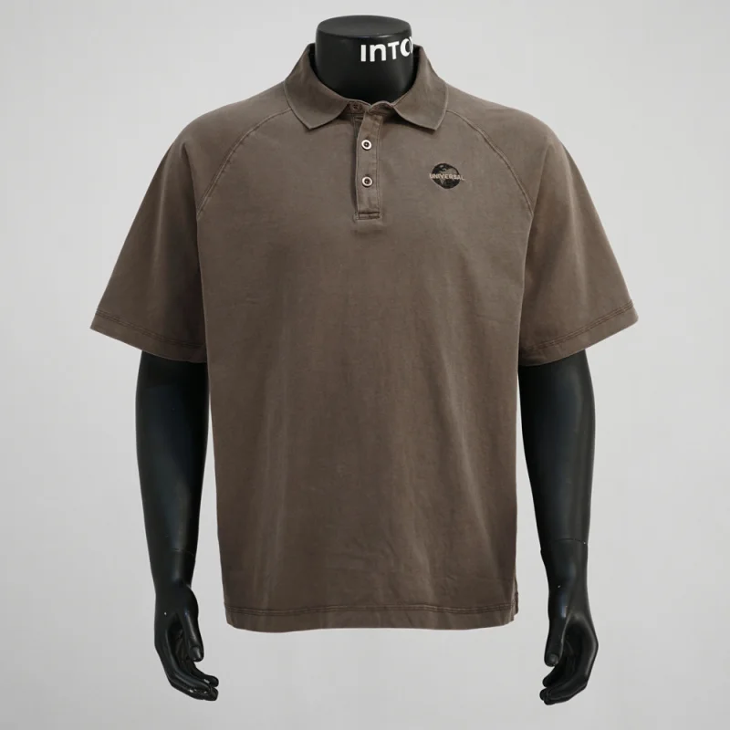 Retro collar short sleeved polo shirt for men in summer, high-end fashion, loose fitting, washed, simple and casual T-shirt
Retro collar short sleeved polo shirt for men in summer, high-end fashion, loose fitting, washed, simple and casual T-shirt