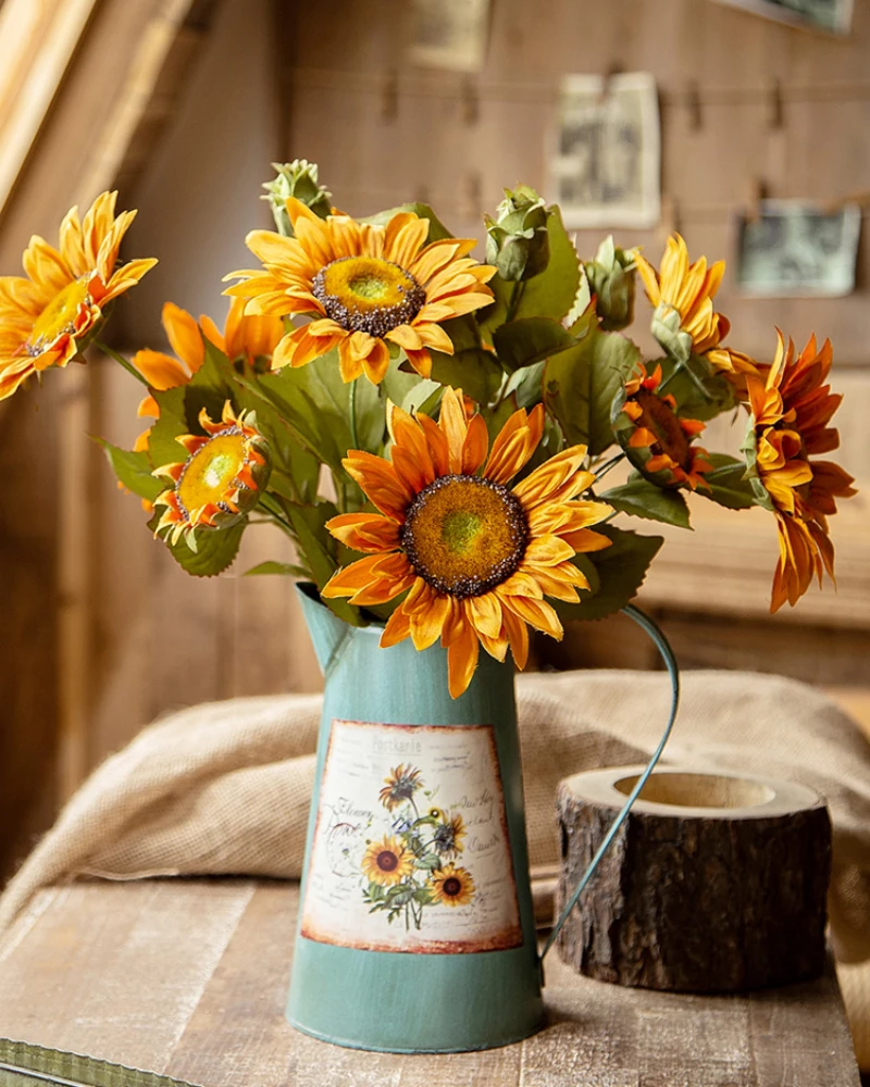 American style Vintage Iron Bucket Vintage Dry Flower Bucket Vase Iron Art Home Living Room Decoration Flower Shop Dry Flower
American style Vintage Iron Bucket Vintage Dry Flower Bucket Vase Iron Art Home Living Room Decoration Flower Shop Dry Flower