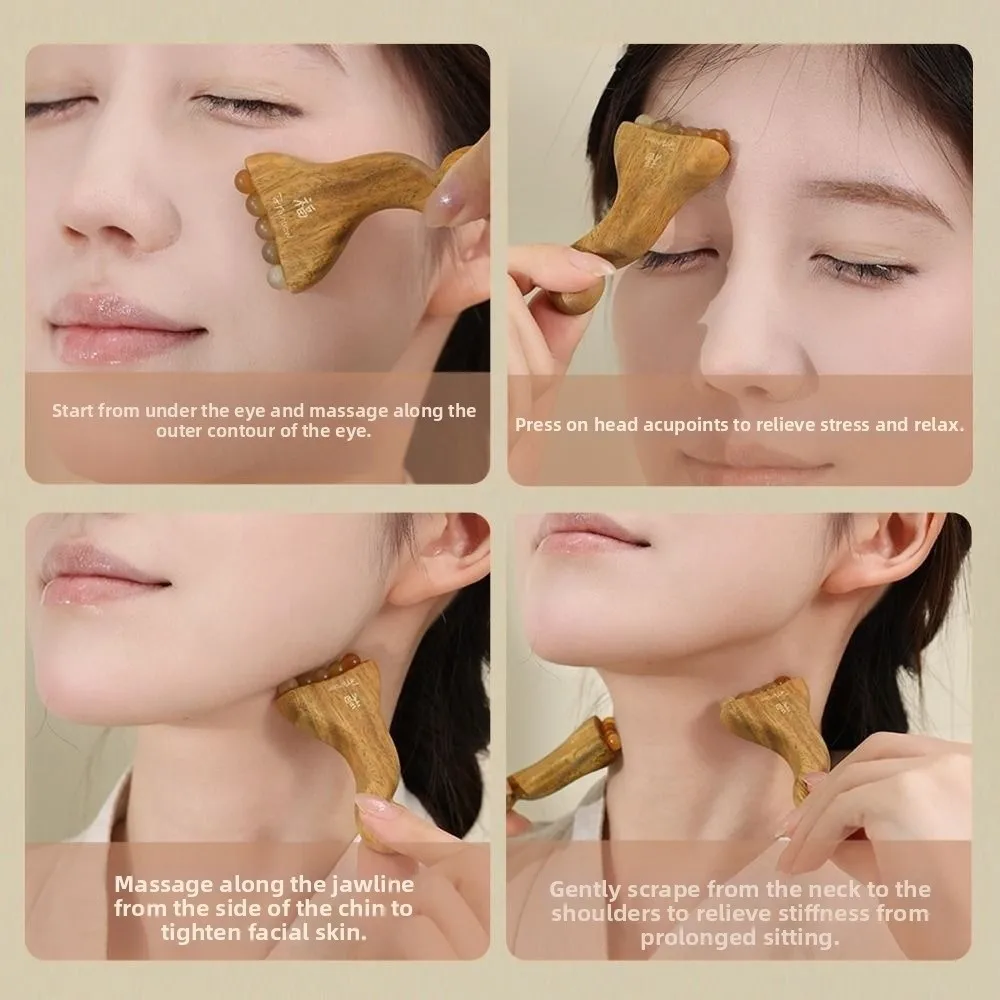 Easy to Carry Wood Facial Gua Sha Tool with Beads Handheld Meridian Massager Point Acupoint Massager Body Gua Sha
Easy to Carry Wood Facial Gua Sha Tool with Beads Handheld Meridian Massager Point Acupoint Massager Body Gua Sha
