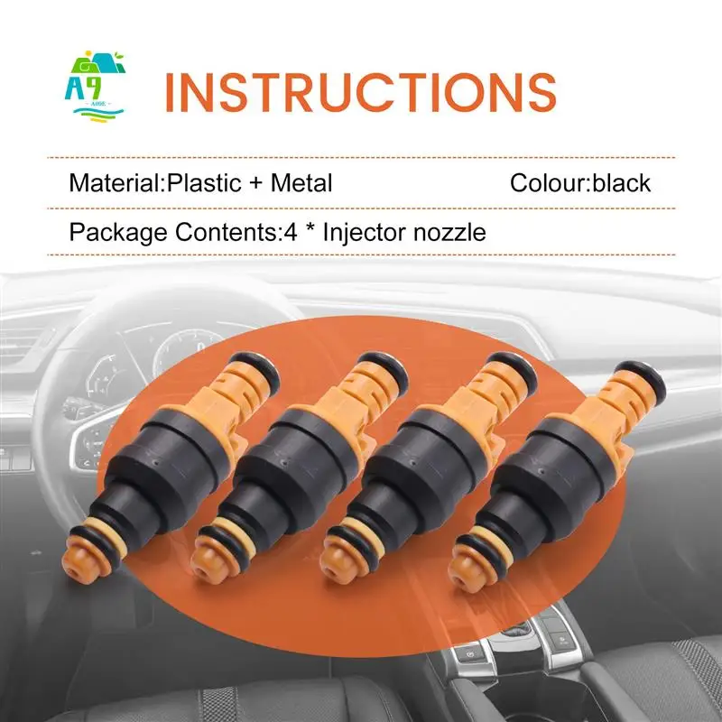 A09E-4PCS Car Fuel Injectors Set 0280150762 Fit For 405 505 Volvo 240 244 245 740 780 940 1.9L 2.2L 2.3L
A09E-4PCS Car Fuel Injectors Set 0280150762 Fit For 405 505 Volvo 240 244 245 740 780 940 1.9L 2.2L 2.3L