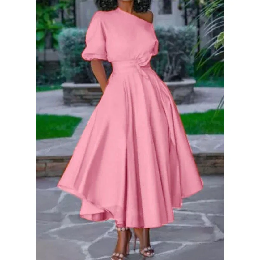 Summer Solid Long Maxi Dress Women Short Sleeve Dress 2022 New Woman Elegant Boho V Neck Party Dresses
Summer Solid Long Maxi Dress Women Short Sleeve Dress 2022 New Woman Elegant Boho V Neck Party Dresses