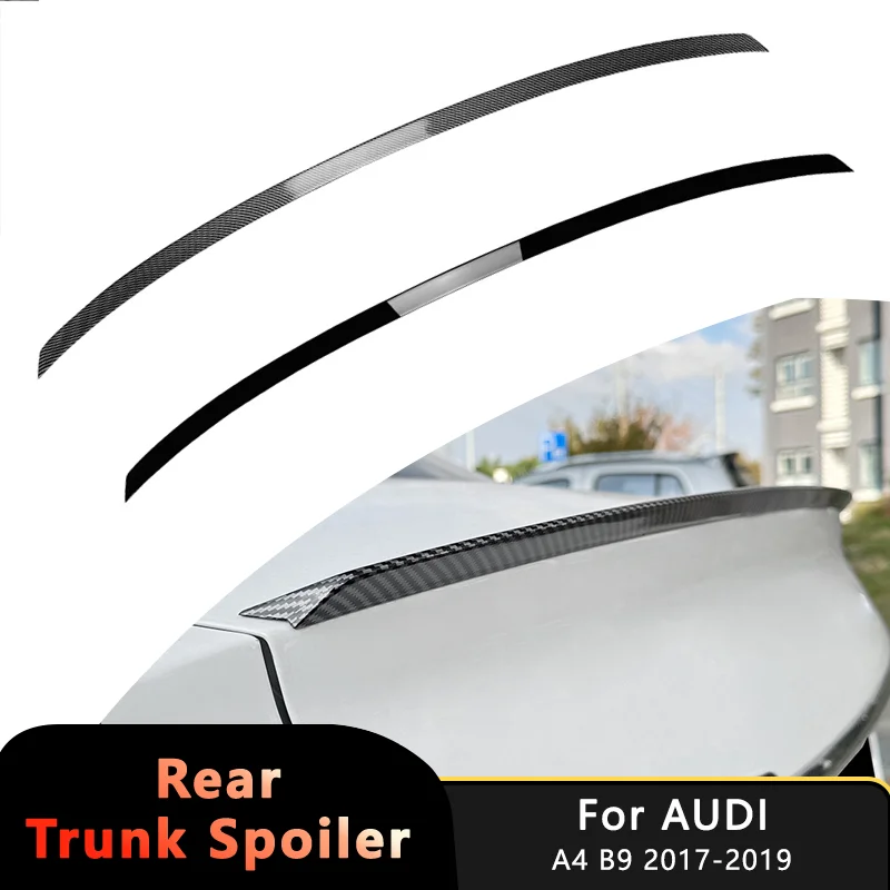 S4 Style For Audi A4 B9 S-line Strandard 2017-2019 Car Rear Spoiler Rear Trunk Lip Trim Tail Wing Extension Body Kit Accessories
S4 Style For Audi A4 B9 S-line Strandard 2017-2019 Car Rear Spoiler Rear Trunk Lip Trim Tail Wing Extension Body Kit Accessories