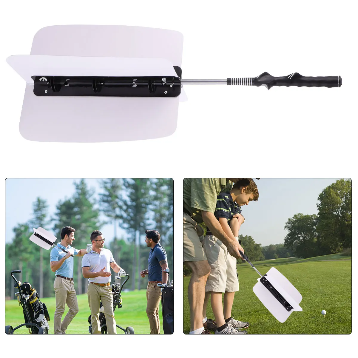 Golf Swing Trainer Practice Tool Training Aids Grip Trainer Durable Safe Easy Install Remove Golf Equipment Exercise Resistance
Golf Swing Trainer Practice Tool Training Aids Grip Trainer Durable Safe Easy Install Remove Golf Equipment Exercise Resistance