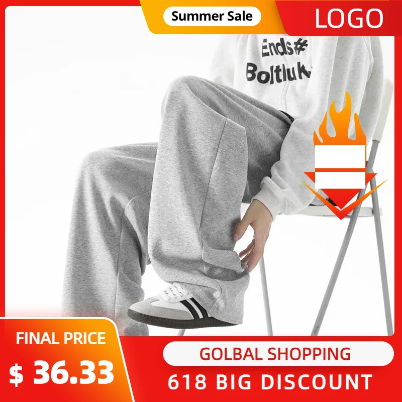 Spring Machete Wide Leg Sweatpants Men's American Heavyweight Loose Casual Pants Loose Soft Trousers Sweatpants Sweatpants
Spring Machete Wide Leg Sweatpants Men's American Heavyweight Loose Casual Pants Loose Soft Trousers Sweatpants Sweatpants