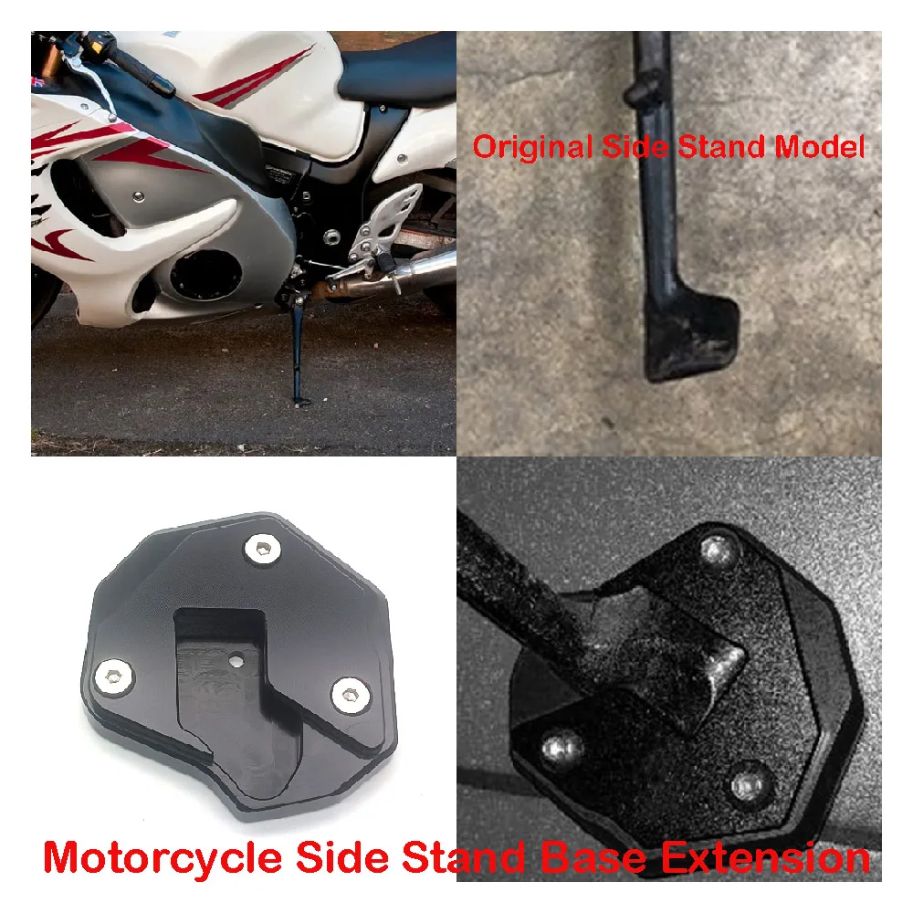 Fits for Suzuki Hayabusa GSX1300R GSX 1300R GSX-R1300 2008-2021 Motorcycle Side Stand Enlarger Base Extender Extension Widener
Fits for Suzuki Hayabusa GSX1300R GSX 1300R GSX-R1300 2008-2021 Motorcycle Side Stand Enlarger Base Extender Extension Widener