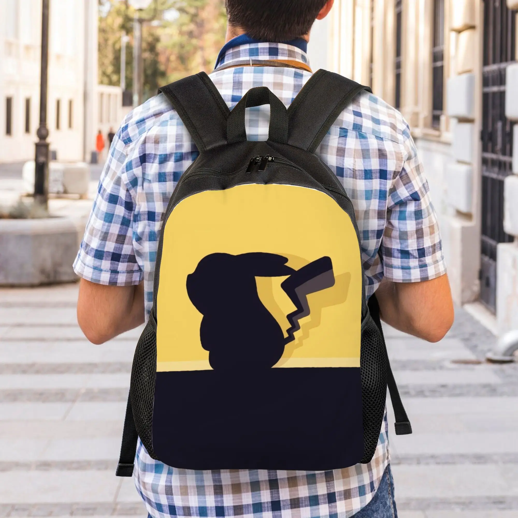 Pokemon Backpack Back to school season Pikachu Silhouette New Backpack
Pokemon Backpack Back to school season Pikachu Silhouette New Backpack
