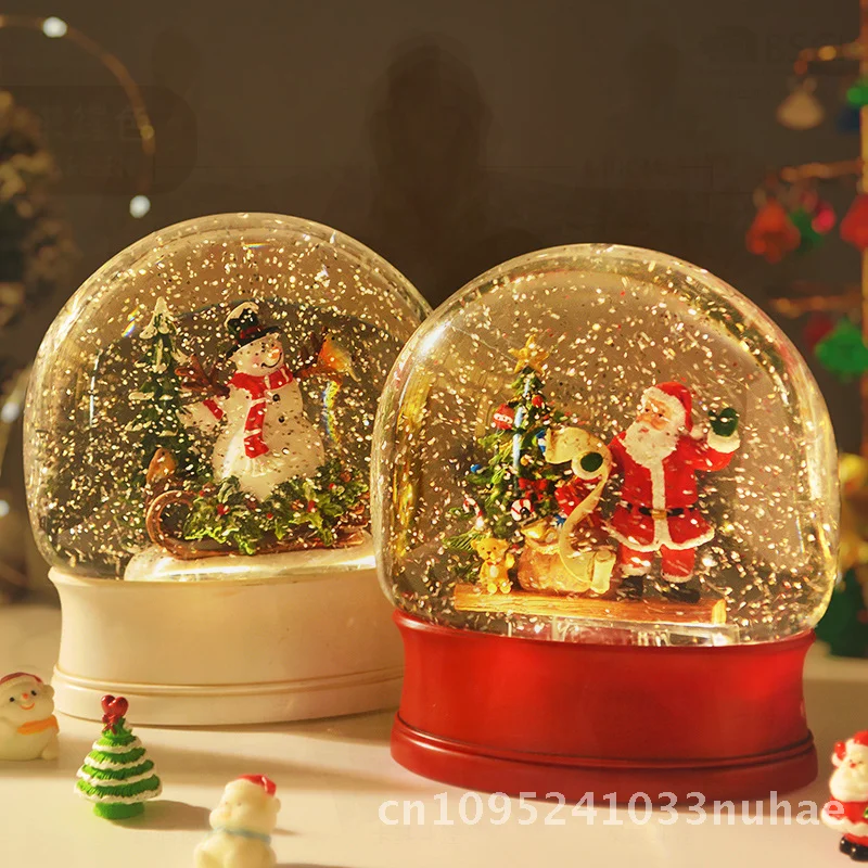 Snowflake Creative Birthday Gift for Little Girls Christmas Present American Music Box Eight-Track Snowfall Crystal Ball
Snowflake Creative Birthday Gift for Little Girls Christmas Present American Music Box Eight-Track Snowfall Crystal Ball