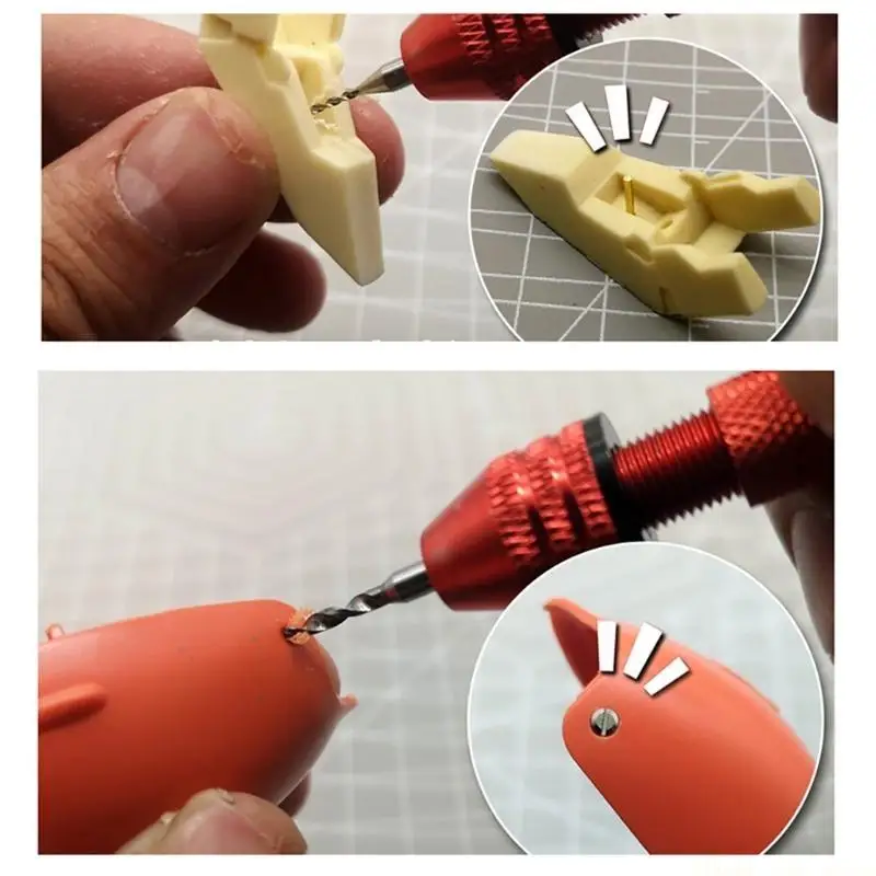 A2BE Portable Hand Drill Assembly Double Bearing Model Drilling Tool Model Craft
A2BE Portable Hand Drill Assembly Double Bearing Model Drilling Tool Model Craft