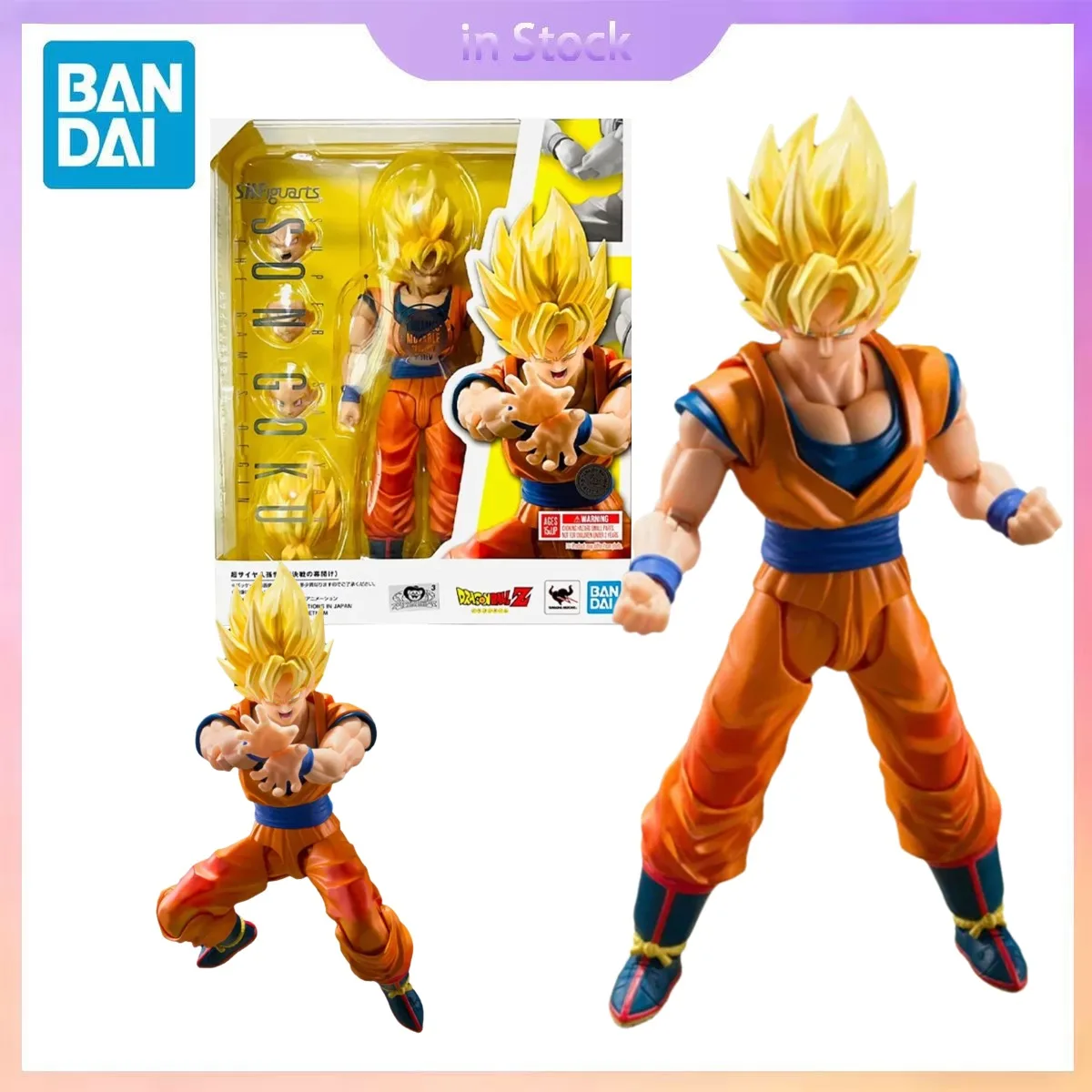 Original Bandai Genuine SHF Super Saiyan Son Goku 3.0 The Games Begin Dragon Ball Z Anime Collection Action Figure Model Kits
Original Bandai Genuine SHF Super Saiyan Son Goku 3.0 The Games Begin Dragon Ball Z Anime Collection Action Figure Model Kits