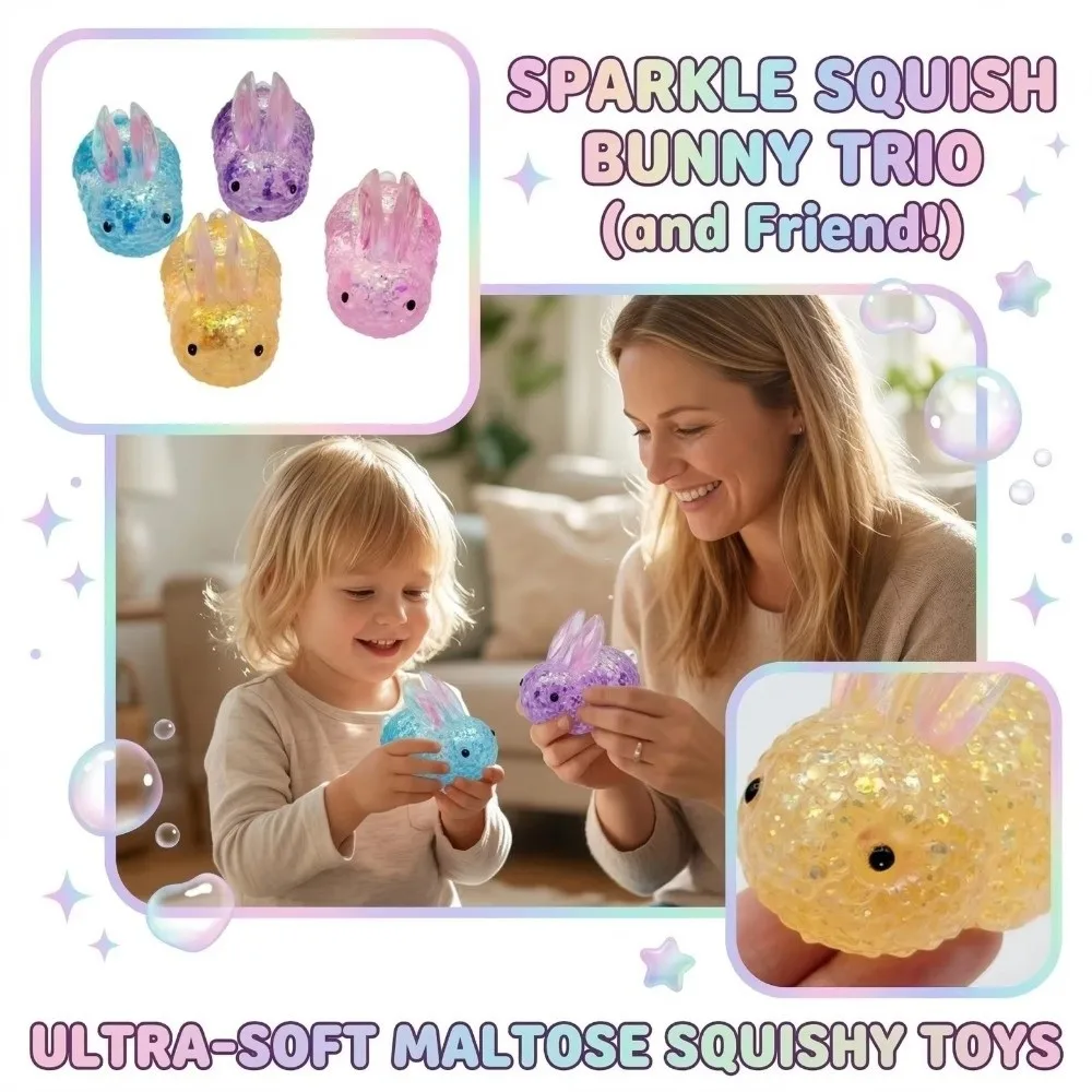 Colorful Maltose Animal Decompression Toy Gold Powder Kneading Elastic Squeeze Rabbit Slow Rebound Hedgehog Ball
Colorful Maltose Animal Decompression Toy Gold Powder Kneading Elastic Squeeze Rabbit Slow Rebound Hedgehog Ball