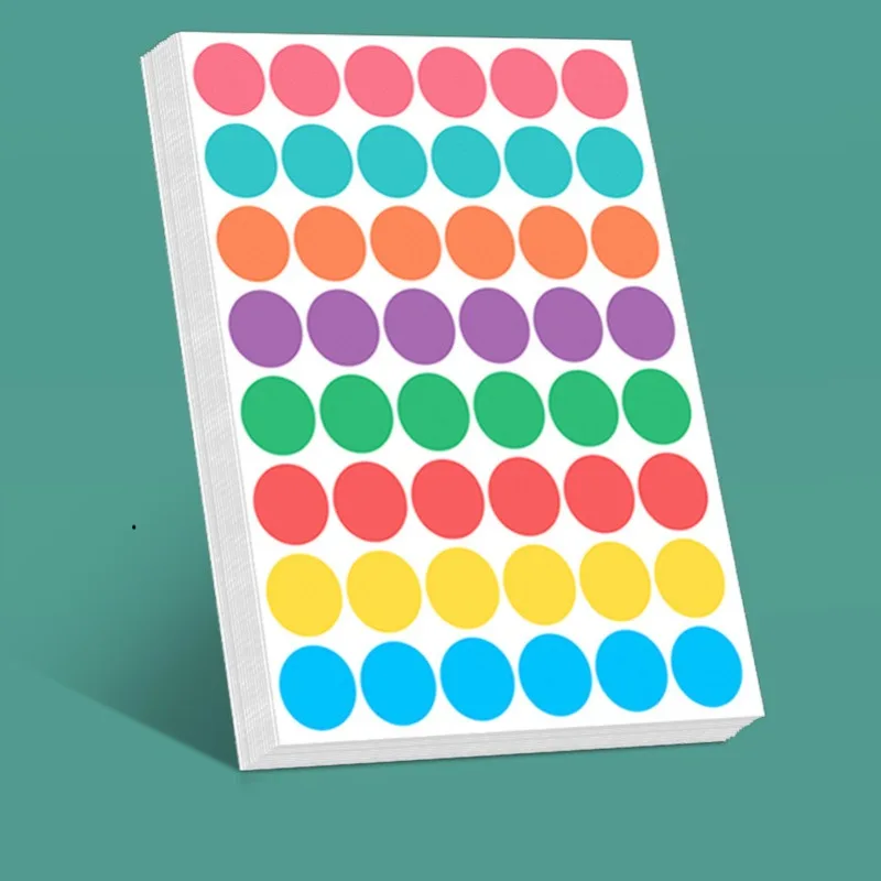 480PCS=10 sheets Color Marking Stickers Coated Paper Self Adhesive Name Tag Envelope Sealing Labels
480PCS=10 sheets Color Marking Stickers Coated Paper Self Adhesive Name Tag Envelope Sealing Labels