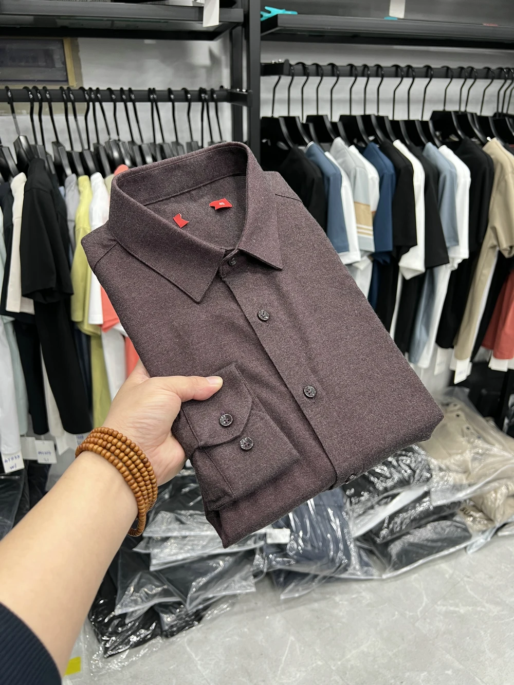 Long Sve Men's Casual irt Stand Fit Fce Brued Thermal Polyester Blend Comfortable Spring Autumn Busin Casual
Long Sve Men's Casual irt Stand Fit Fce Brued Thermal Polyester Blend Comfortable Spring Autumn Busin Casual