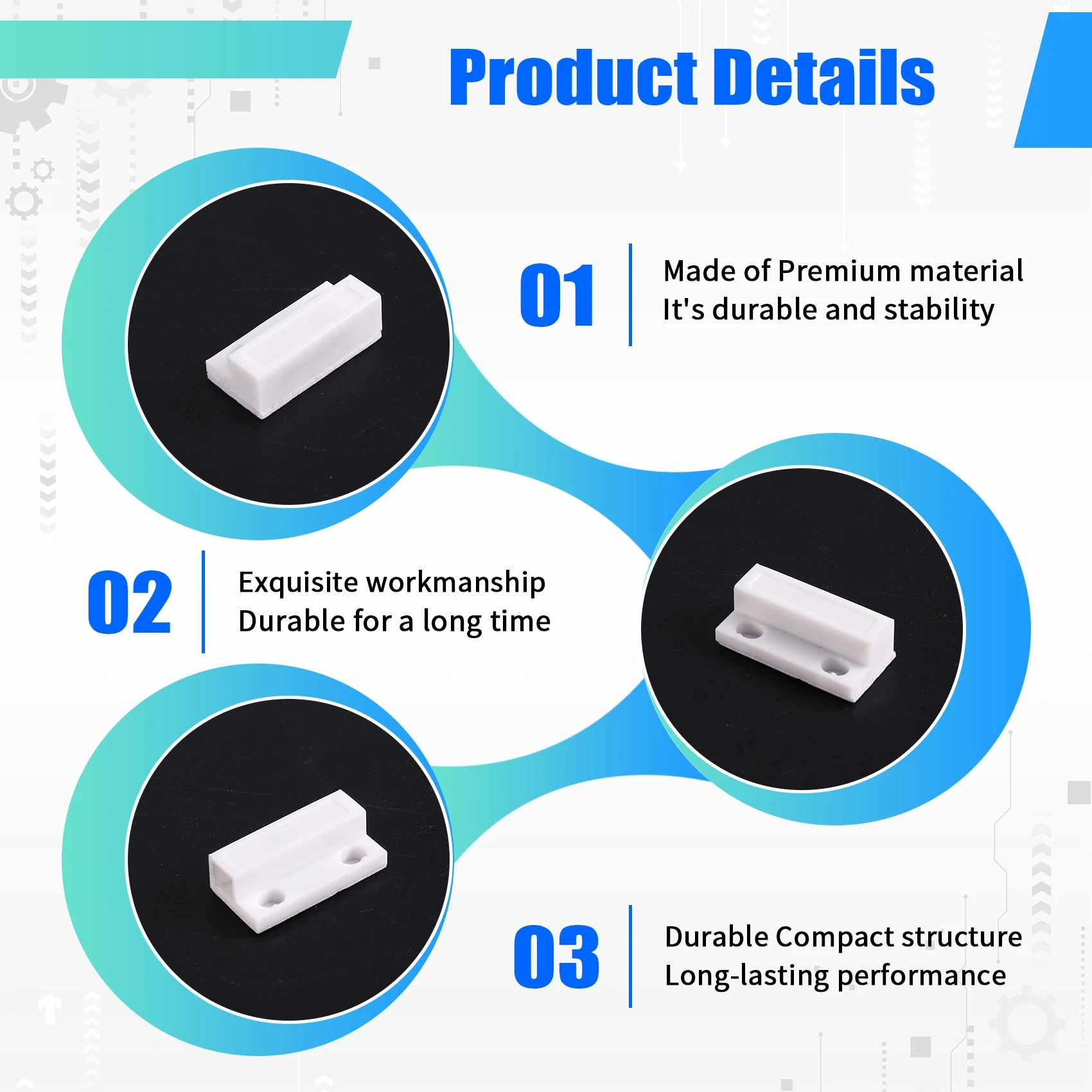 A92Z MC-38A Normally Open(NO Type) Wired Door Window Sensor Magnetic Switch 10Pairs For Home Alarm System For Gsm Pstn Alarm
A92Z MC-38A Normally Open(NO Type) Wired Door Window Sensor Magnetic Switch 10Pairs For Home Alarm System For Gsm Pstn Alarm