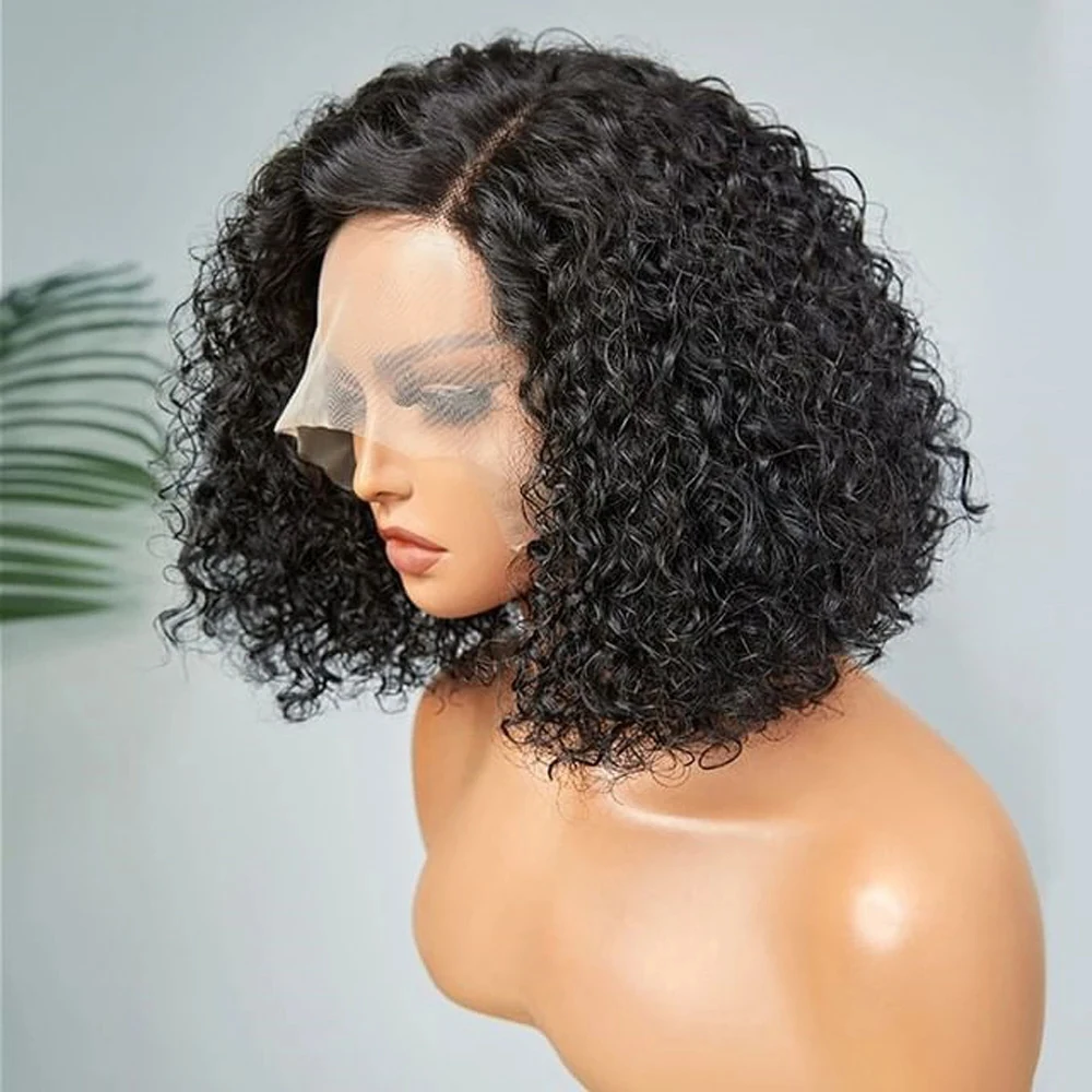 Kinky Curly Hair Bob Wigs Human Hair Pre Plucked Transparent Lace Front Short Wig Deep Curly Hair Bob Wig 13x6 13x4 6x6 5x5 4x4
Kinky Curly Hair Bob Wigs Human Hair Pre Plucked Transparent Lace Front Short Wig Deep Curly Hair Bob Wig 13x6 13x4 6x6 5x5 4x4
