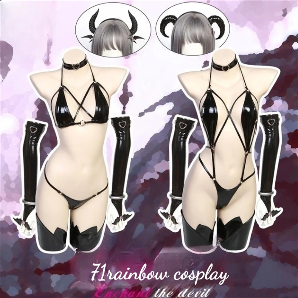Original Design Dark Leather Uniforms Cosplay Woman Roleplay Clothes Sexy PU Top+Skirt Cosplay
Original Design Dark Leather Uniforms Cosplay Woman Roleplay Clothes Sexy PU Top+Skirt Cosplay