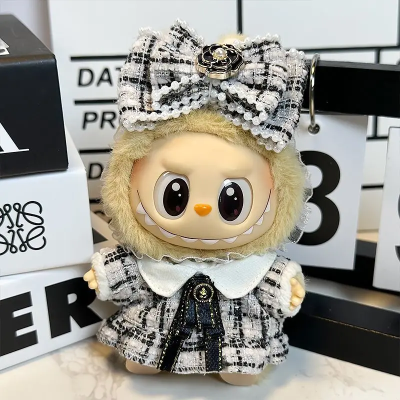 Для детского платья Labubu Sit Party, юбка в стиле Little Xiang, виниловая фигурка Labubu 15 см, одежда и аксессуары
Для детского платья Labubu Sit Party, юбка в стиле Little Xiang, виниловая фигурка Labubu 15 см, одежда и аксессуары