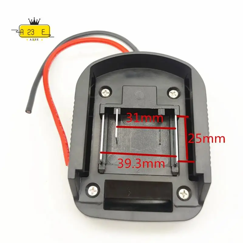 A23E-Battery Adapter For 18V Lithium Battery Power Tool Connector Adapter Dock Holder For Power Tool BL1830 BL1840
A23E-Battery Adapter For 18V Lithium Battery Power Tool Connector Adapter Dock Holder For Power Tool BL1830 BL1840
