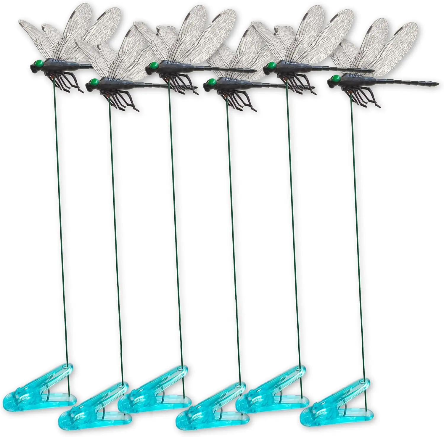 Dragonfly Clips Black Dragon Fly Hat Clip Artificial Realistic 3D Dragonflies Garden Stakes Decor for Indoor Outdoor (6 Pcs)
Dragonfly Clips Black Dragon Fly Hat Clip Artificial Realistic 3D Dragonflies Garden Stakes Decor for Indoor Outdoor (6 Pcs)