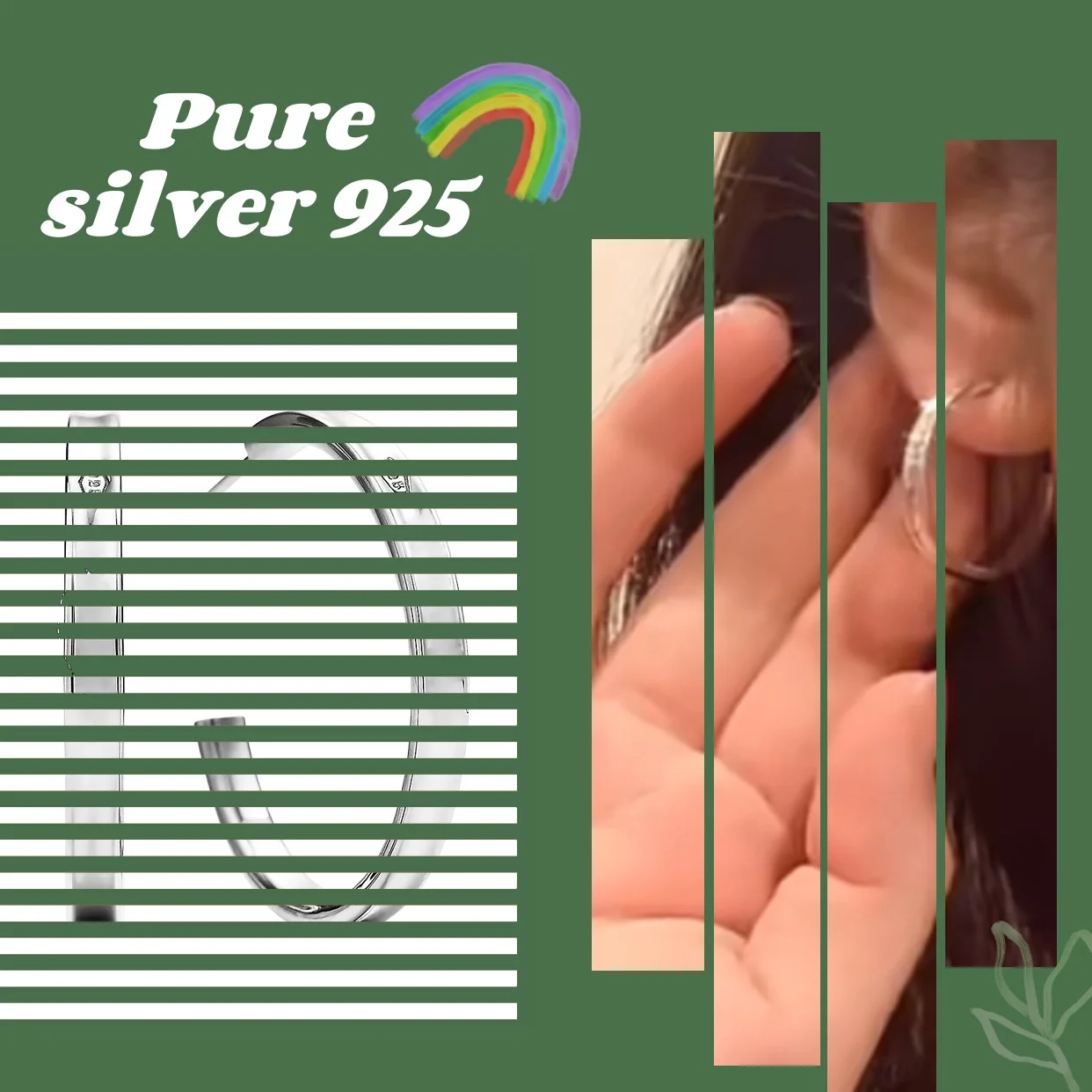 Повседневная одежда и аксессуары, модные классические серьги из чистого серебра C-образной формы, женские серьги S925, подарок на день рождения для жены
Повседневная одежда и аксессуары, модные классические серьги из чистого серебра C-образной формы, женские серьги S925, подарок на день рождения для жены