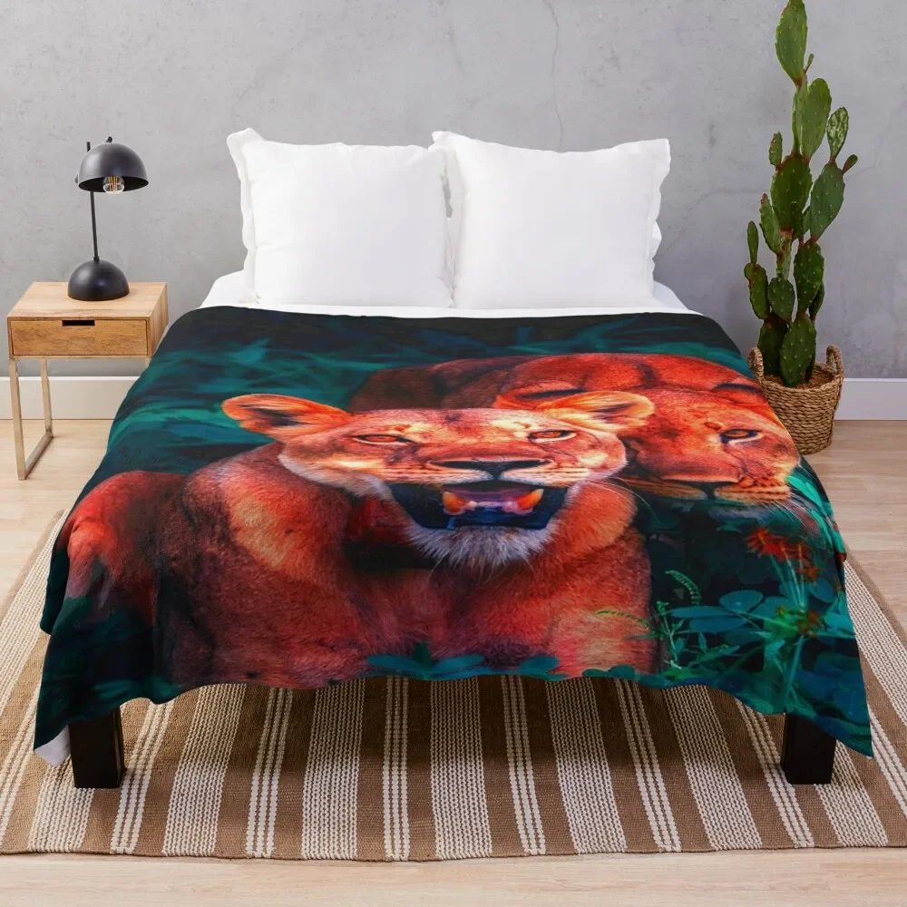 Lioness - The Queen by Cold Wild Throw Blanket Loose Decorative Beds fluffy Blankets
Lioness - The Queen by Cold Wild Throw Blanket Loose Decorative Beds fluffy Blankets