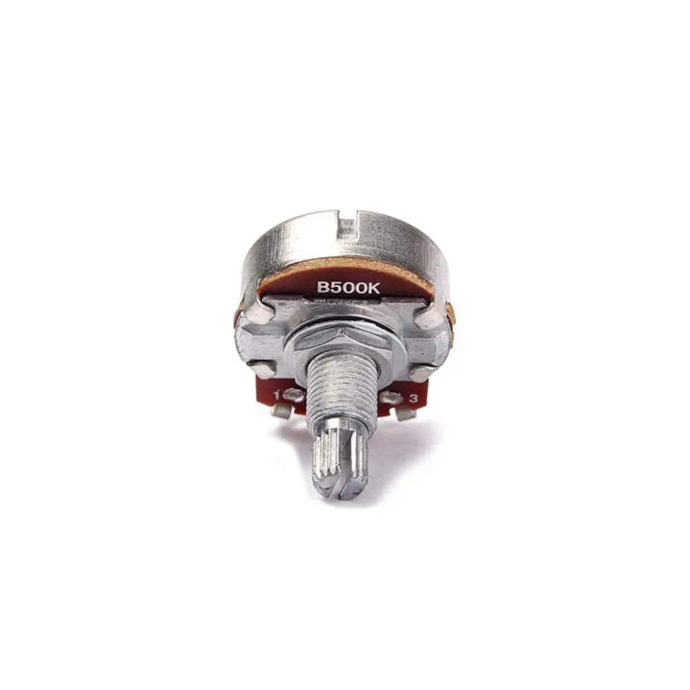 B500k Solder Lugs Guitar Potentiometer Push and Pull Audio-potentiometers Volume Amp
B500k Solder Lugs Guitar Potentiometer Push and Pull Audio-potentiometers Volume Amp