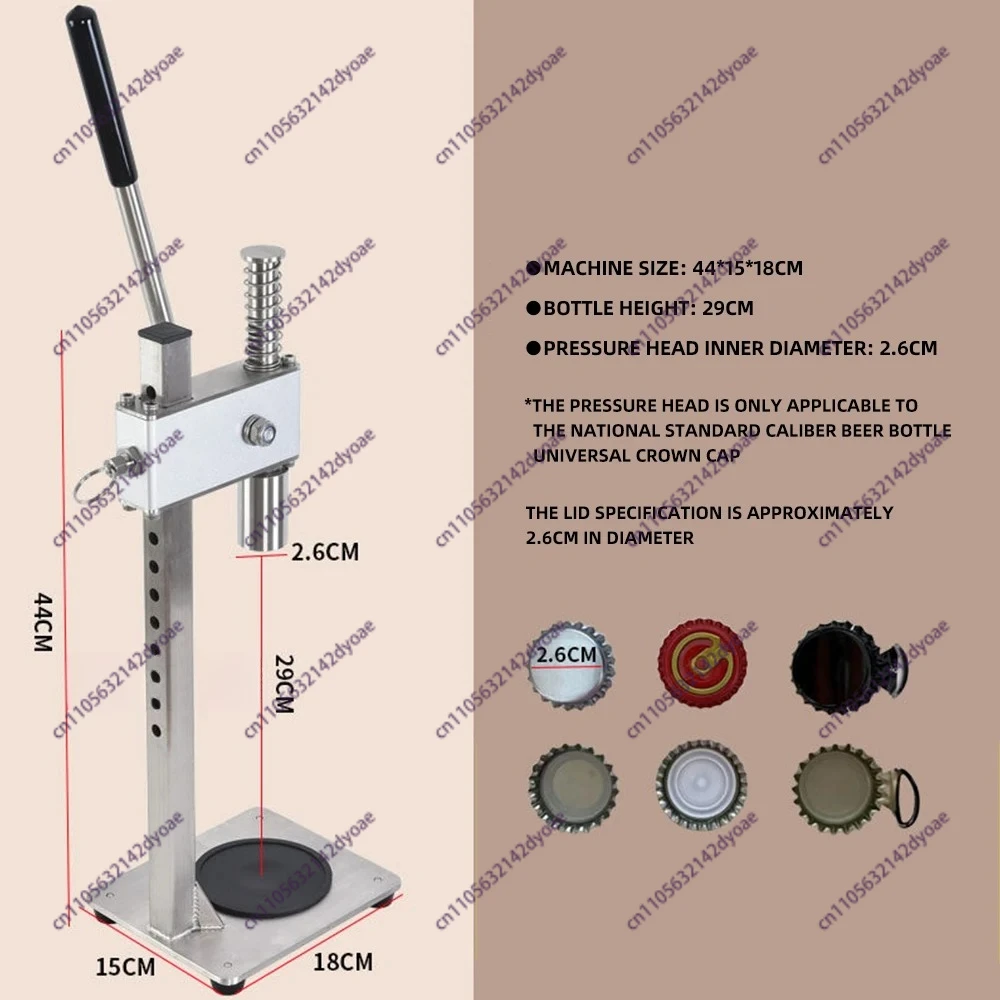 Beer Bottle Capping Sealing Machine Automatic Cap Applicator for Beverage Packaging Machine
Beer Bottle Capping Sealing Machine Automatic Cap Applicator for Beverage Packaging Machine