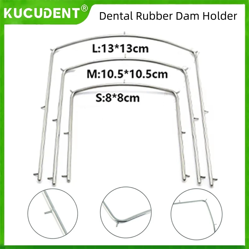 1PC Autoclavable Stainless Steel Dental Rubber Dam Frame Holder Surgical Clamps for Dentistry Instruments Tools
1PC Autoclavable Stainless Steel Dental Rubber Dam Frame Holder Surgical Clamps for Dentistry Instruments Tools