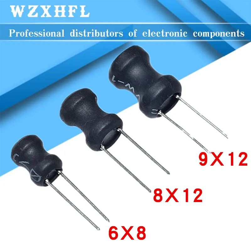10Pcs Power Inductor 6*8mm 2.2UH 4.7UH 10uH 22uH 100uH 150uh 220uH 330uH 470uH 1MH1.5mh 2.2MH 4.7MH 10MH Inductance 6X8mm 2 Pins
10Pcs Power Inductor 6*8mm 2.2UH 4.7UH 10uH 22uH 100uH 150uh 220uH 330uH 470uH 1MH1.5mh 2.2MH 4.7MH 10MH Inductance 6X8mm 2 Pins