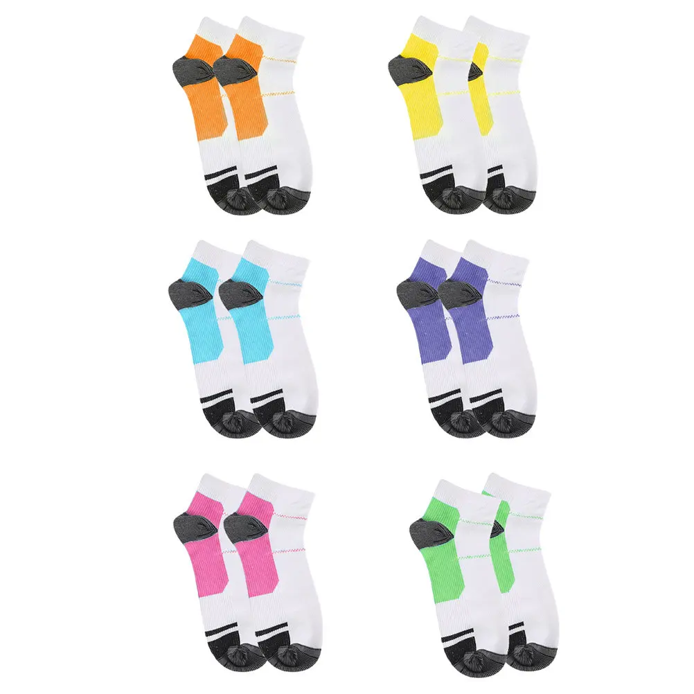 6Pairs Sports Compression Socks Breathable Quick-Dry Sweat Absorption Athletic Ankle Socks for Running Cycling Hiking Fitness
6Pairs Sports Compression Socks Breathable Quick-Dry Sweat Absorption Athletic Ankle Socks for Running Cycling Hiking Fitness